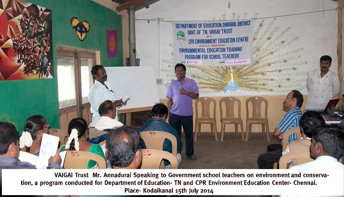 Environmental education workshop for government school teachers