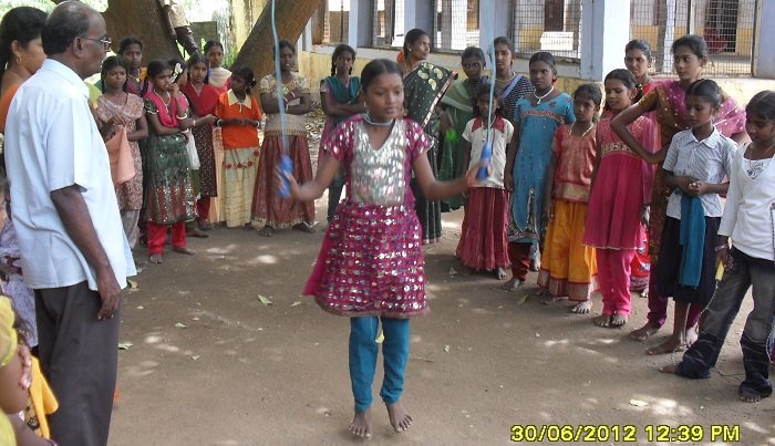 Children's cultural performance